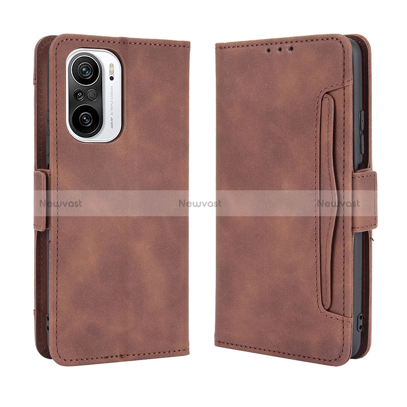 Leather Case Stands Flip Cover Holder BY3 for Xiaomi Mi 11i 5G