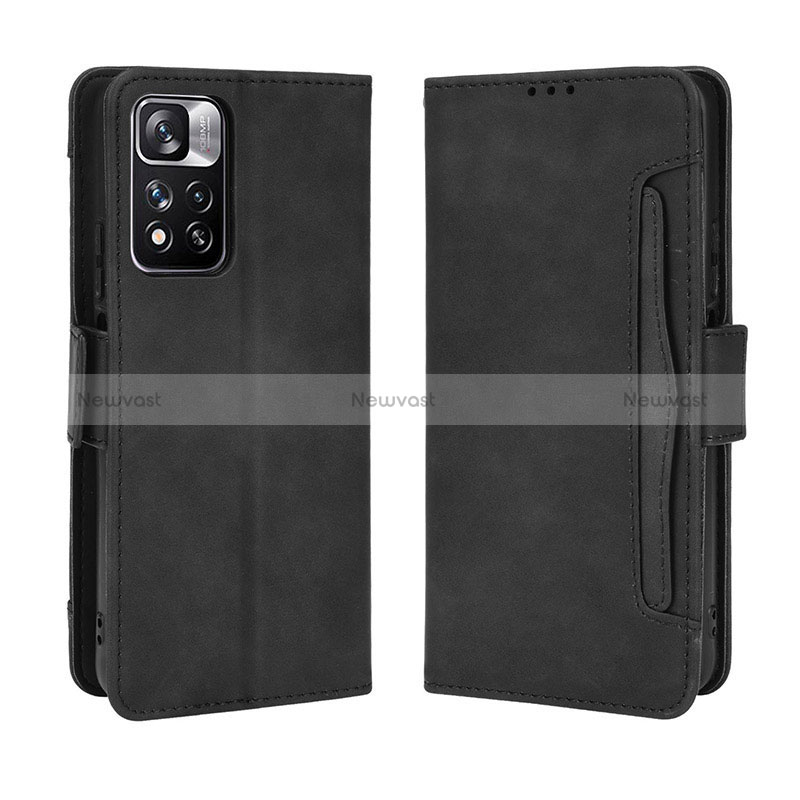 Leather Case Stands Flip Cover Holder BY3 for Xiaomi Mi 11i 5G (2022)