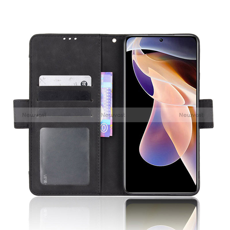 Leather Case Stands Flip Cover Holder BY3 for Xiaomi Mi 11i 5G (2022)