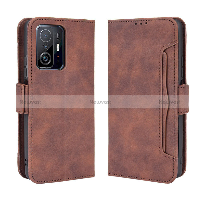 Leather Case Stands Flip Cover Holder BY3 for Xiaomi Mi 11T Pro 5G