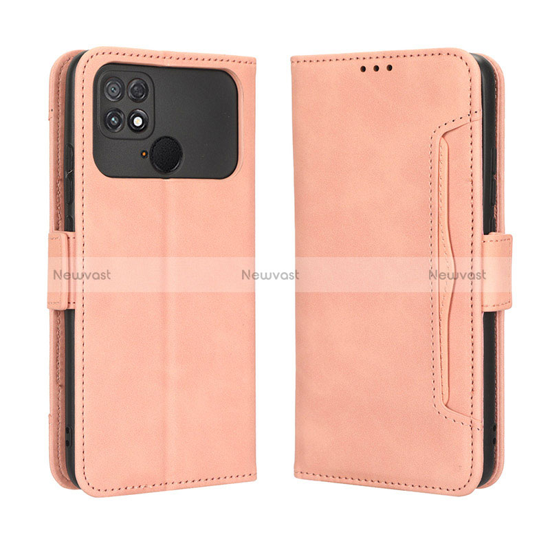 Leather Case Stands Flip Cover Holder BY3 for Xiaomi Poco C40