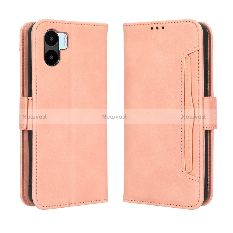 Leather Case Stands Flip Cover Holder BY3 for Xiaomi Poco C51