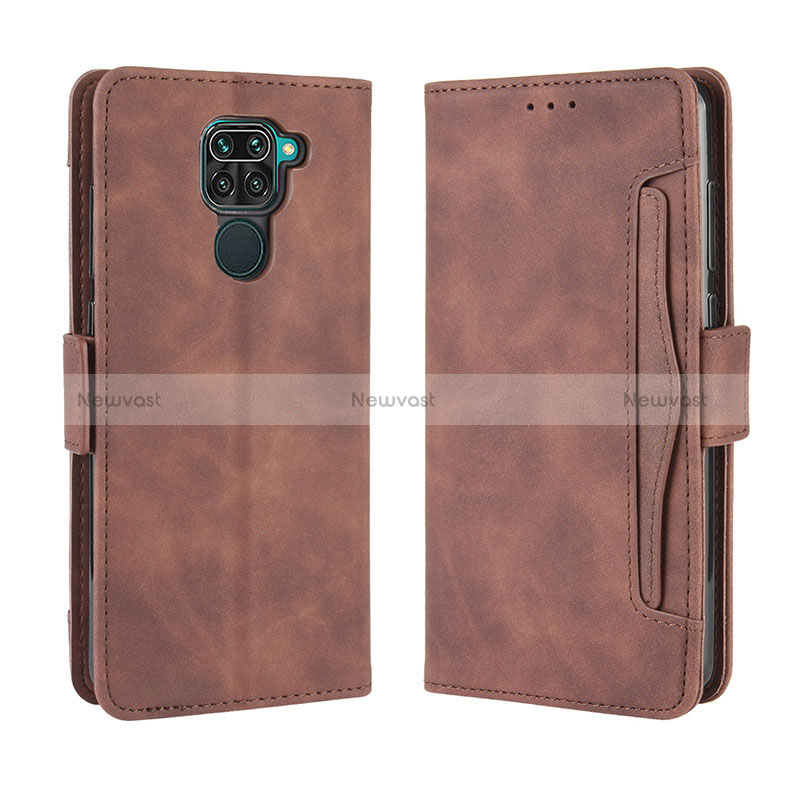 Leather Case Stands Flip Cover Holder BY3 for Xiaomi Redmi 10X 4G