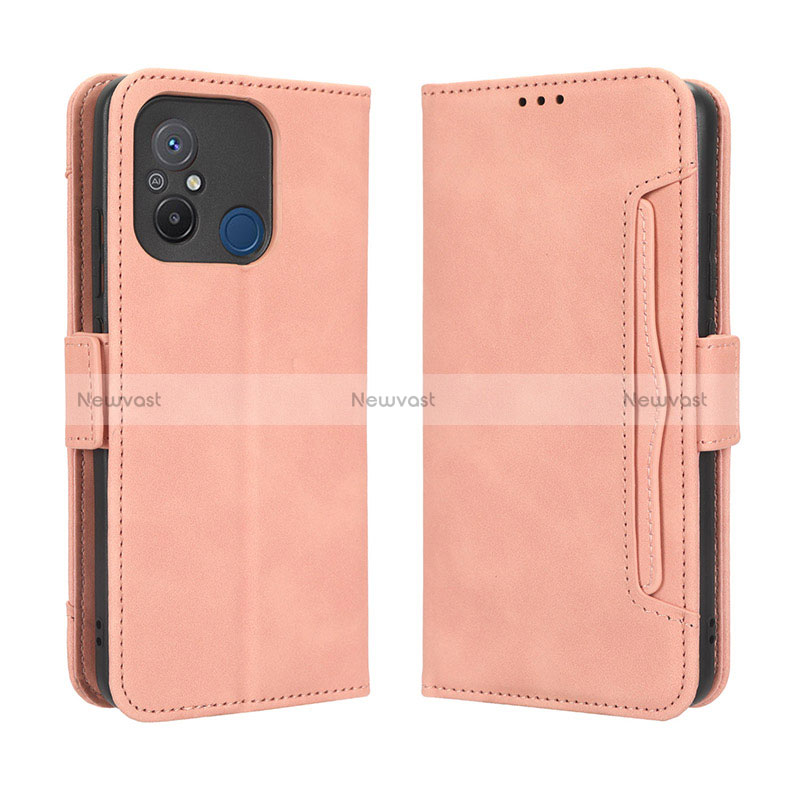 Leather Case Stands Flip Cover Holder BY3 for Xiaomi Redmi 11A 4G