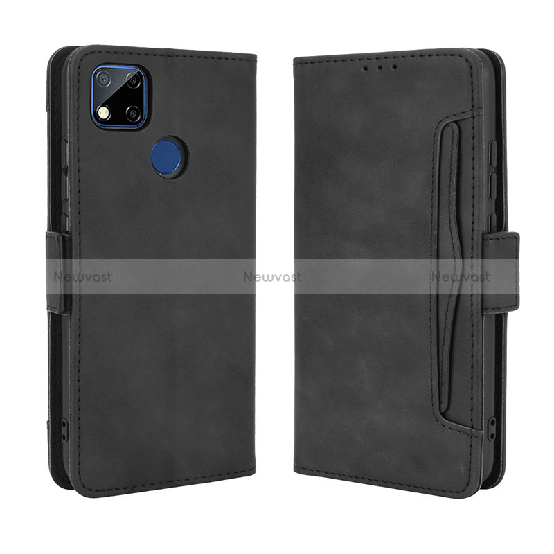 Leather Case Stands Flip Cover Holder BY3 for Xiaomi Redmi 9 India