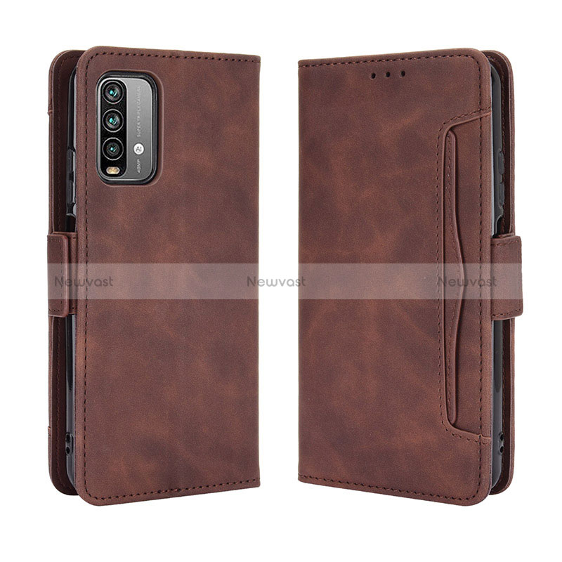 Leather Case Stands Flip Cover Holder BY3 for Xiaomi Redmi 9 Power