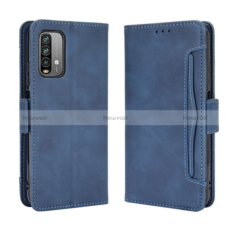 Leather Case Stands Flip Cover Holder BY3 for Xiaomi Redmi 9 Power