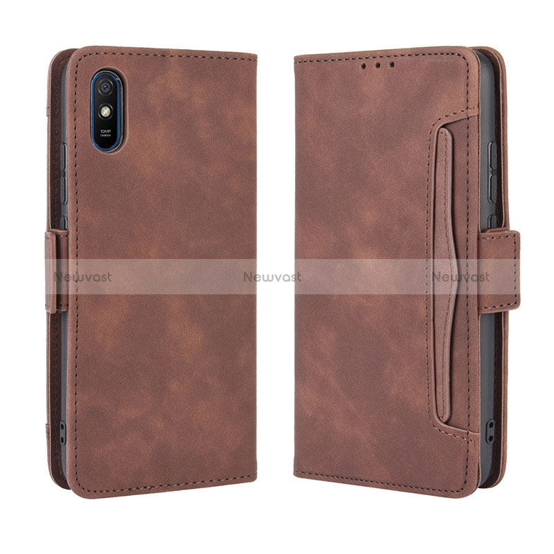 Leather Case Stands Flip Cover Holder BY3 for Xiaomi Redmi 9i