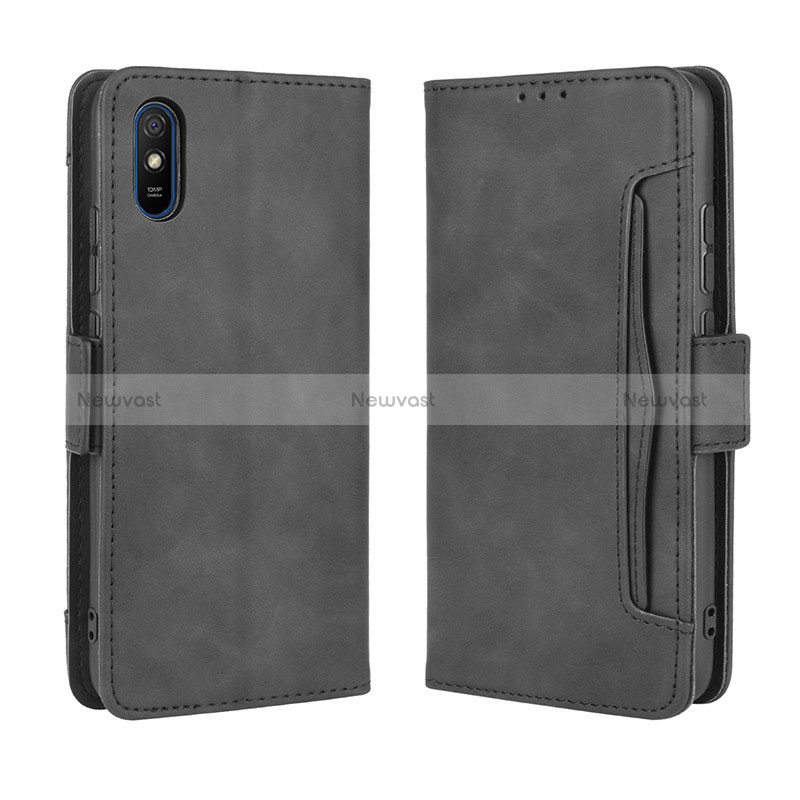 Leather Case Stands Flip Cover Holder BY3 for Xiaomi Redmi 9i