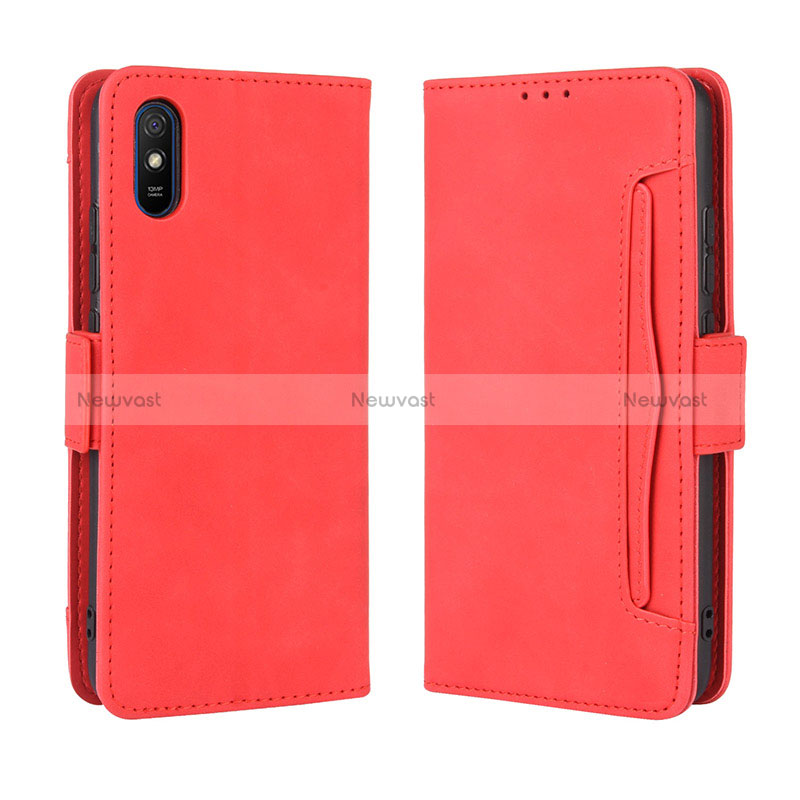 Leather Case Stands Flip Cover Holder BY3 for Xiaomi Redmi 9i