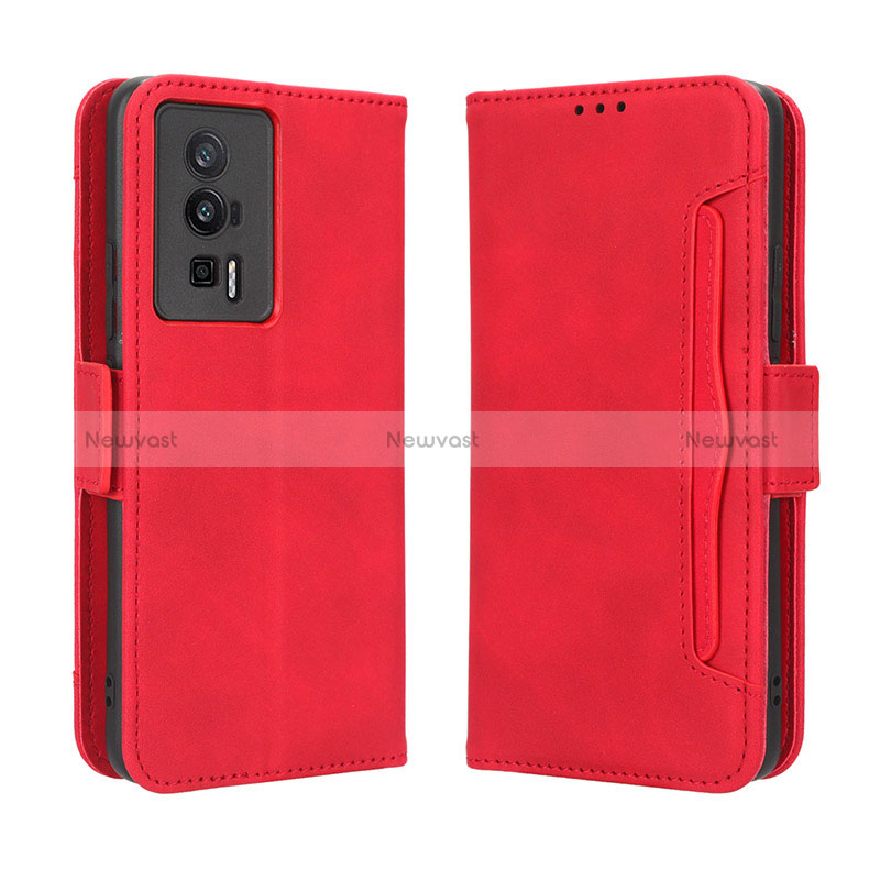 Leather Case Stands Flip Cover Holder BY3 for Xiaomi Redmi K60 5G