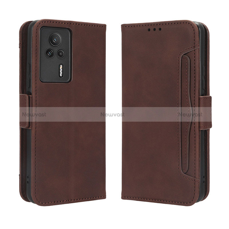 Leather Case Stands Flip Cover Holder BY3 for Xiaomi Redmi K60E 5G