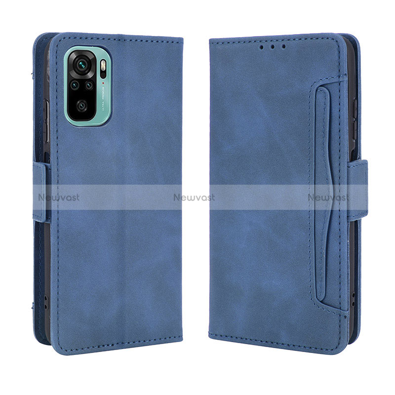 Leather Case Stands Flip Cover Holder BY3 for Xiaomi Redmi Note 10S 4G