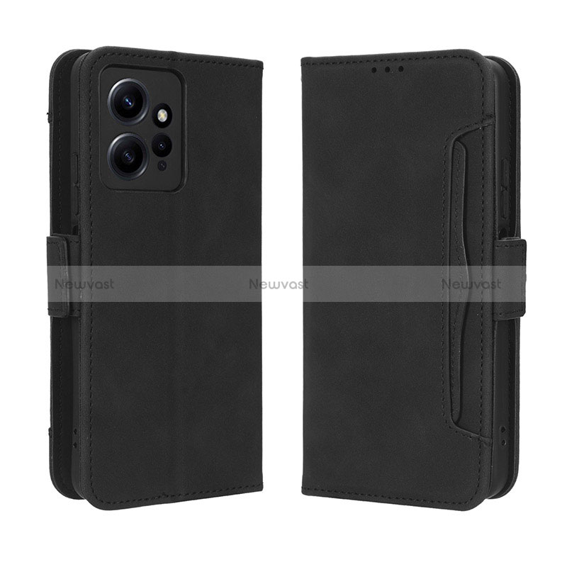 Leather Case Stands Flip Cover Holder BY3 for Xiaomi Redmi Note 12 4G