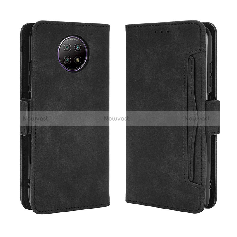 Leather Case Stands Flip Cover Holder BY3 for Xiaomi Redmi Note 9 5G