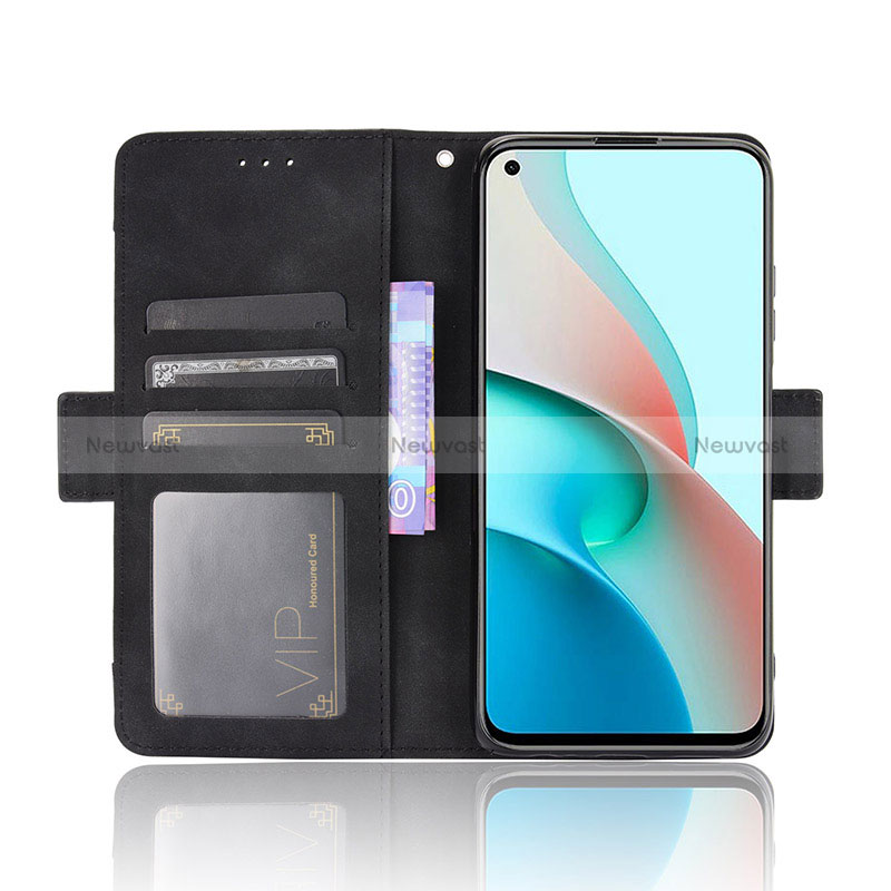 Leather Case Stands Flip Cover Holder BY3 for Xiaomi Redmi Note 9 5G