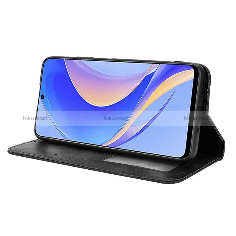 Leather Case Stands Flip Cover Holder BY4 for Huawei Enjoy 50 Pro