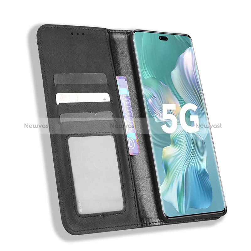 Leather Case Stands Flip Cover Holder BY4 for Huawei Honor 80 Pro 5G