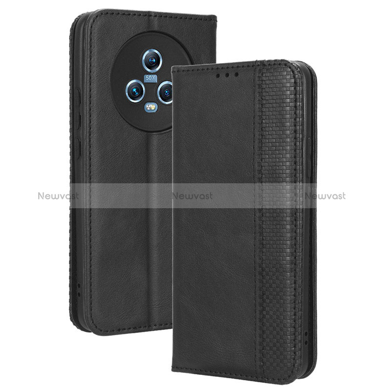 Leather Case Stands Flip Cover Holder BY4 for Huawei Honor Magic5 5G