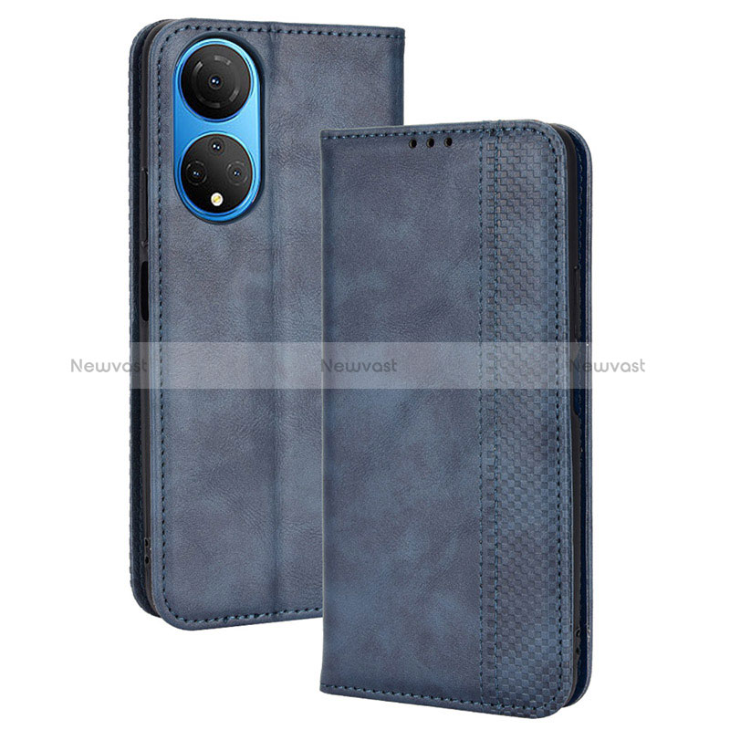 Leather Case Stands Flip Cover Holder BY4 for Huawei Honor X7