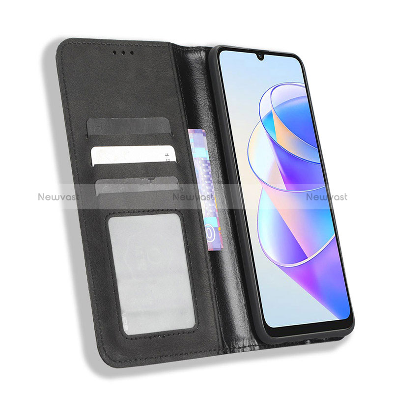 Leather Case Stands Flip Cover Holder BY4 for Huawei Honor X7a