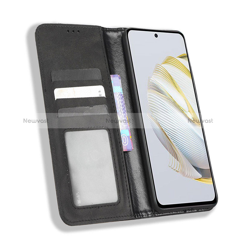 Leather Case Stands Flip Cover Holder BY4 for Huawei Nova 10 SE