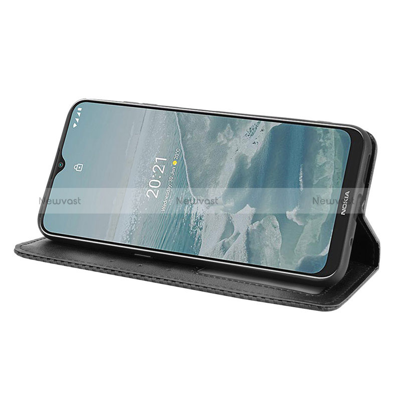 Leather Case Stands Flip Cover Holder BY4 for Nokia 6.3