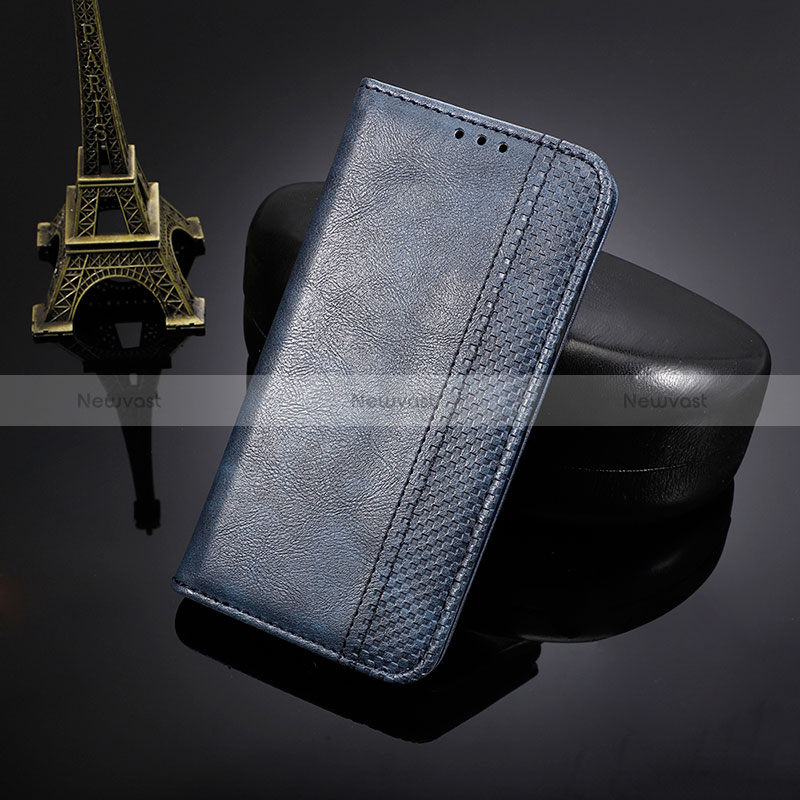 Leather Case Stands Flip Cover Holder BY4 for Nokia C10