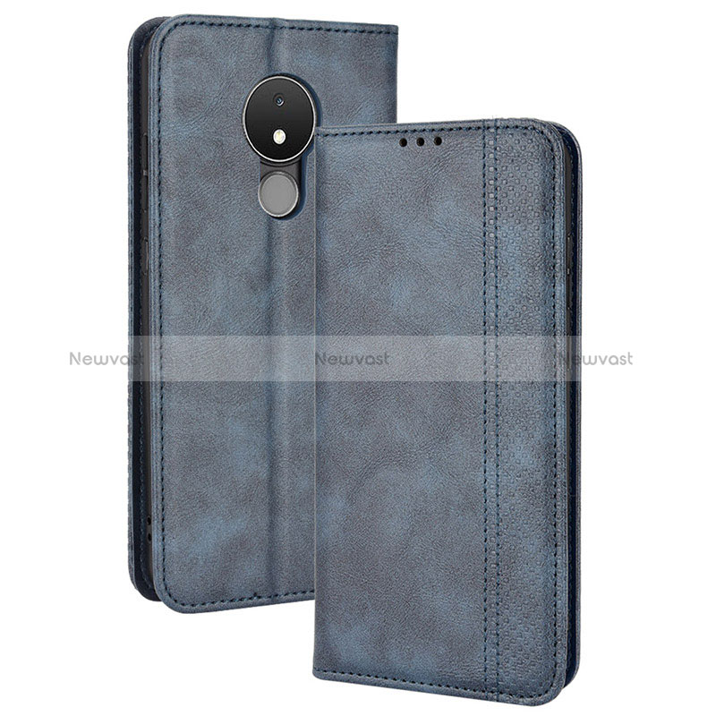 Leather Case Stands Flip Cover Holder BY4 for Nokia C21