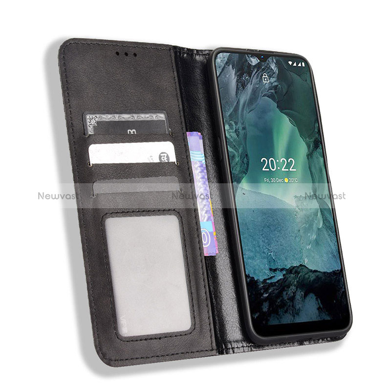 Leather Case Stands Flip Cover Holder BY4 for Nokia G11