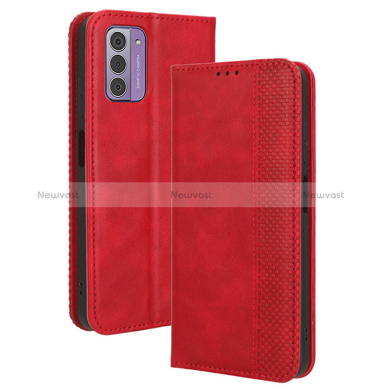 Leather Case Stands Flip Cover Holder BY4 for Nokia G42 5G