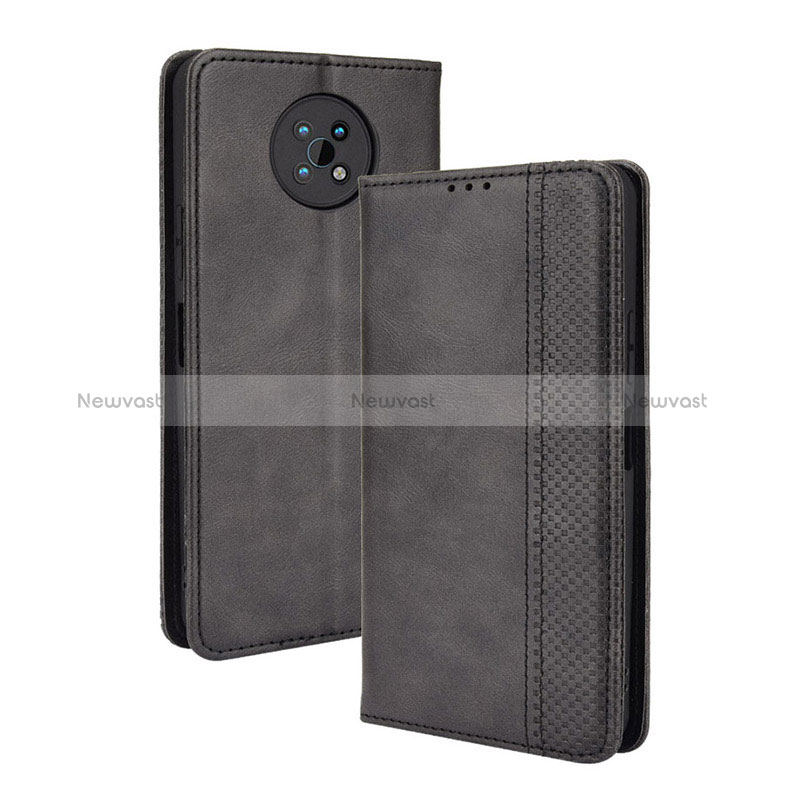 Leather Case Stands Flip Cover Holder BY4 for Nokia G50 5G