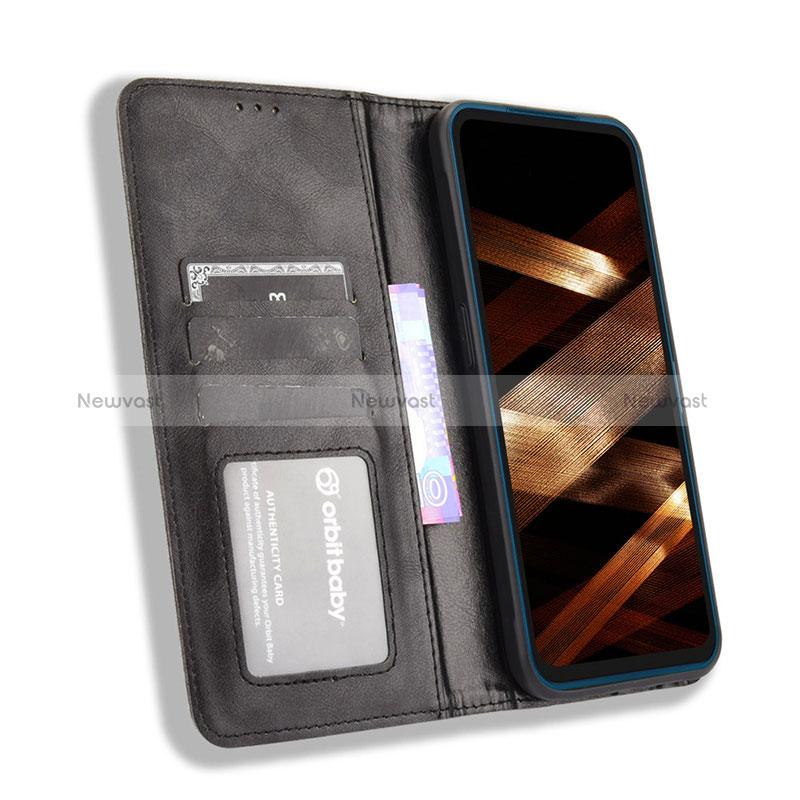 Leather Case Stands Flip Cover Holder BY4 for Nokia XR20