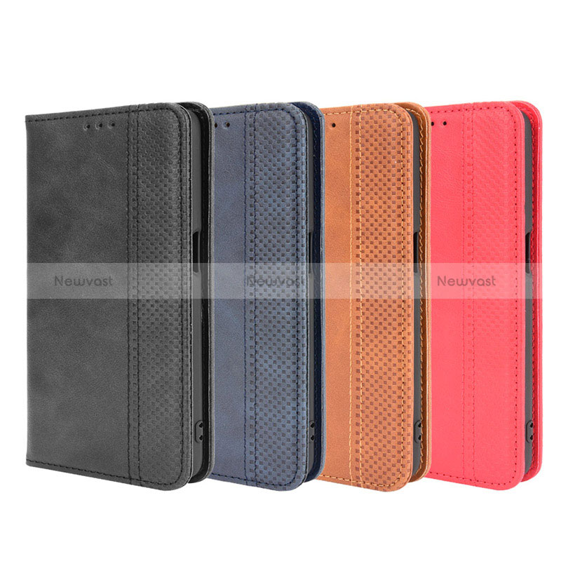 Leather Case Stands Flip Cover Holder BY4 for Oppo A16