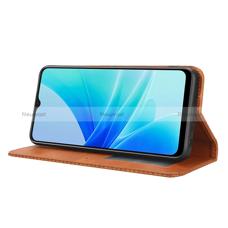 Leather Case Stands Flip Cover Holder BY4 for Oppo A57 4G