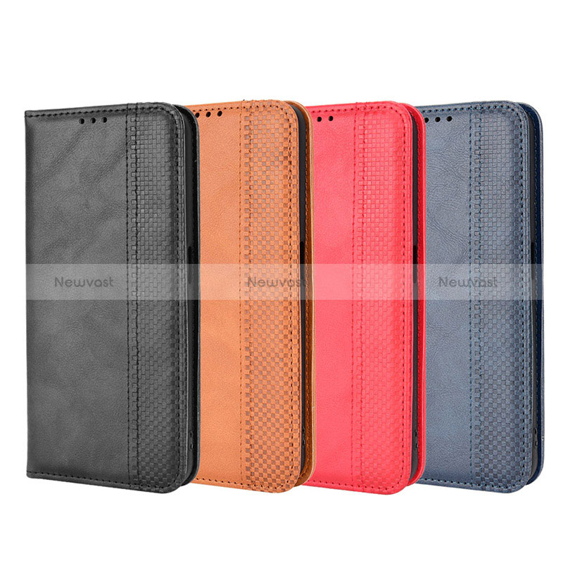 Leather Case Stands Flip Cover Holder BY4 for Oppo A57 5G