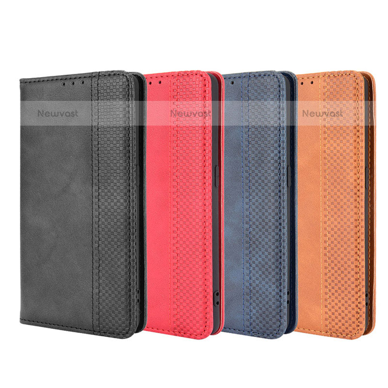 Leather Case Stands Flip Cover Holder BY4 for Oppo F19 Pro