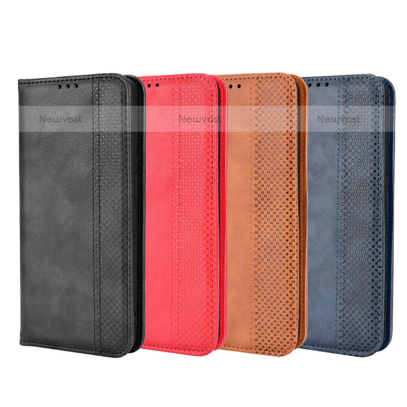 Leather Case Stands Flip Cover Holder BY4 for Oppo F21 Pro 4G