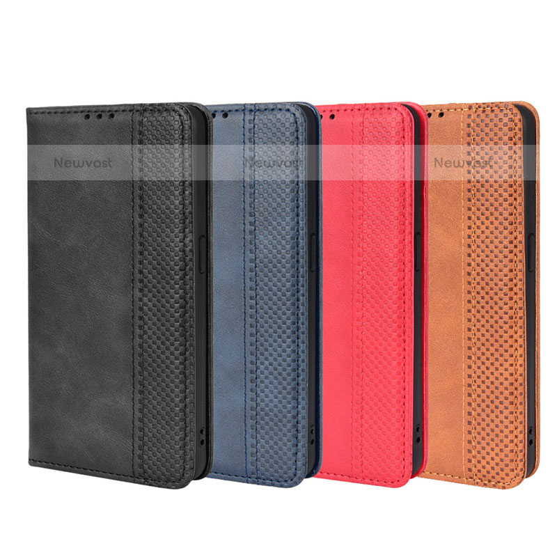 Leather Case Stands Flip Cover Holder BY4 for Oppo F21 Pro 5G