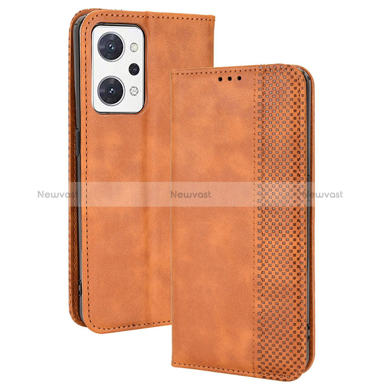 Leather Case Stands Flip Cover Holder BY4 for Oppo Reno7 A