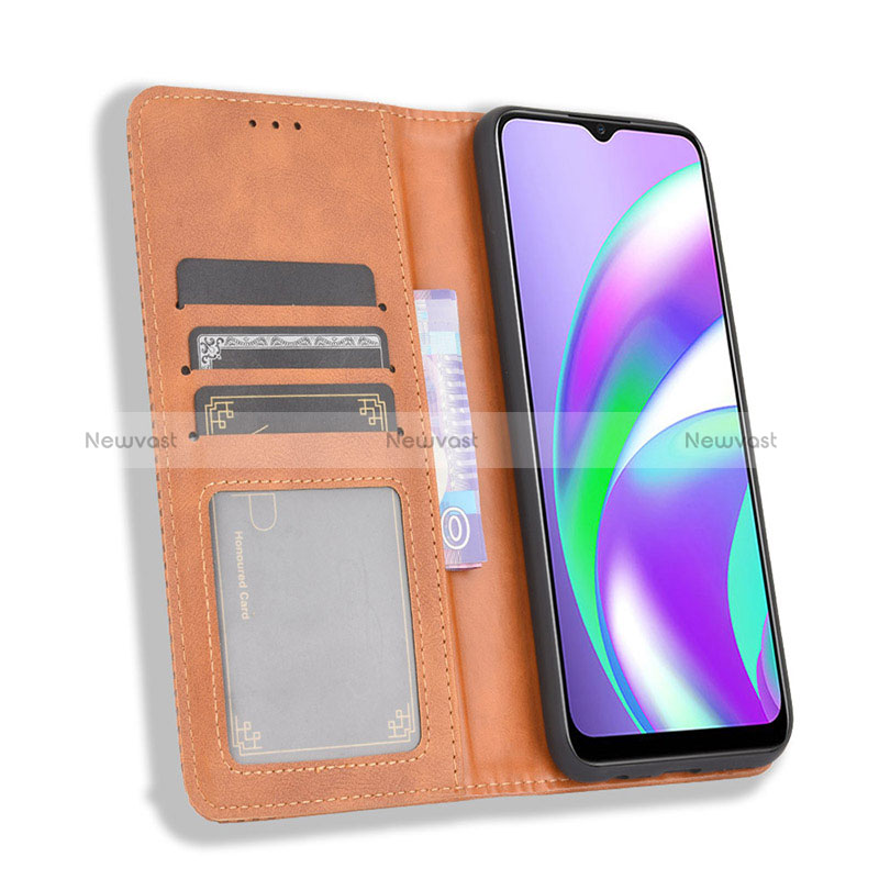 Leather Case Stands Flip Cover Holder BY4 for Realme 7i RMX2193