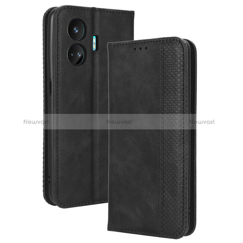 Leather Case Stands Flip Cover Holder BY4 for Realme GT Neo5 SE 5G