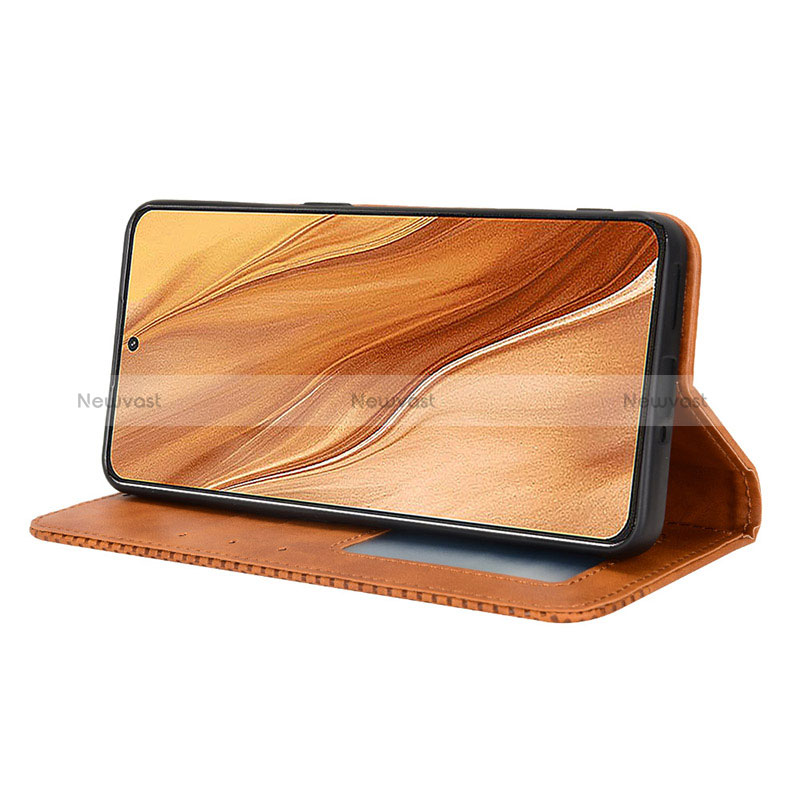 Leather Case Stands Flip Cover Holder BY4 for Realme GT2 Master Explorer