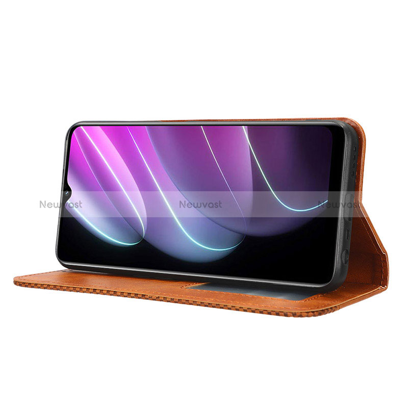 Leather Case Stands Flip Cover Holder BY4 for Realme V20 5G