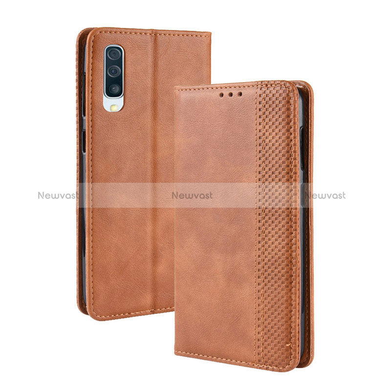 Leather Case Stands Flip Cover Holder BY4 for Samsung Galaxy A30S