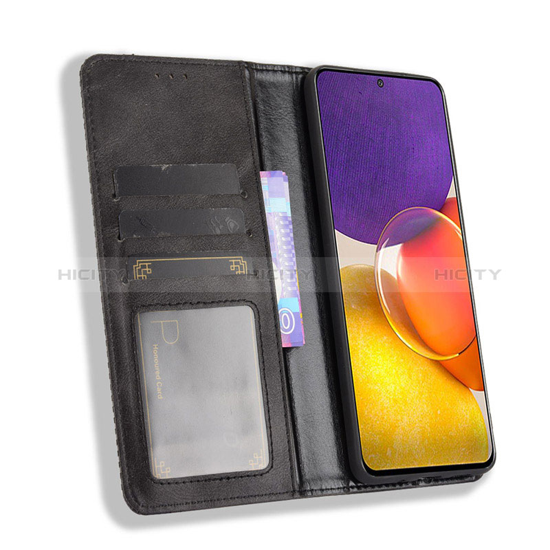 Leather Case Stands Flip Cover Holder BY4 for Samsung Galaxy A34 5G