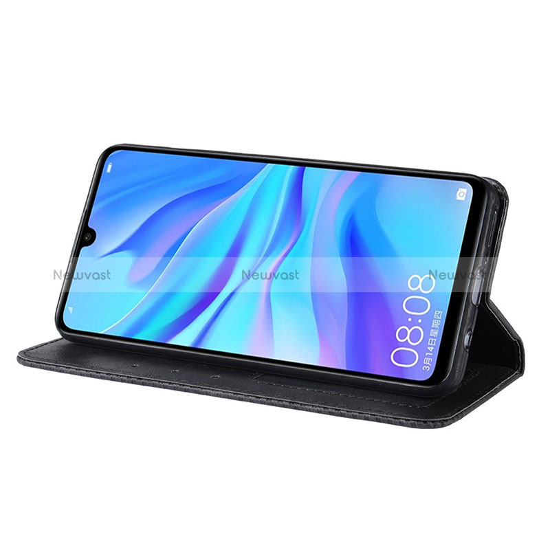 Leather Case Stands Flip Cover Holder BY4 for Samsung Galaxy A40s