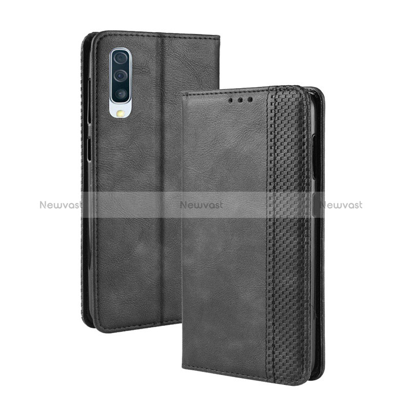 Leather Case Stands Flip Cover Holder BY4 for Samsung Galaxy A50S