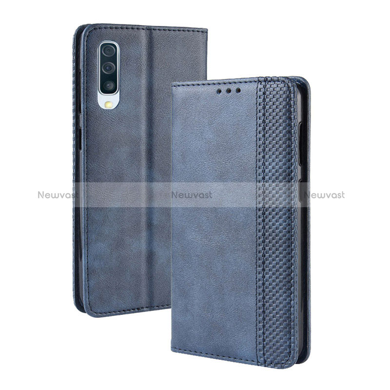 Leather Case Stands Flip Cover Holder BY4 for Samsung Galaxy A50S