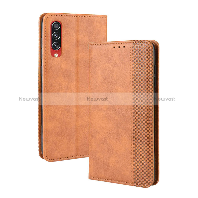 Leather Case Stands Flip Cover Holder BY4 for Samsung Galaxy A70